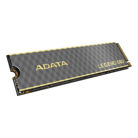 ADATA Legend 860 - SSD - 500 GB - internal - M.2 2280 - PCIe 4.0 x4 (NVMe) - integrated heatsink - 1