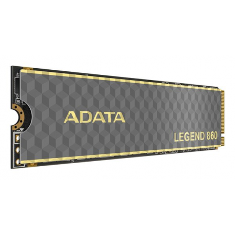 ADATA Legend 860 - SSD - 500 GB - internal - M.2 2280 - PCIe 4.0 x4 (NVMe) - integrated heatsink - 2