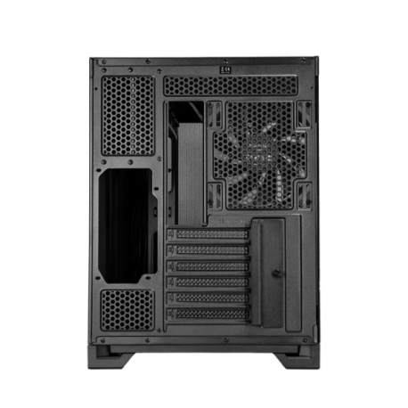 Chieftec Visio Air - Tower - ATX - windowed side panel (tempered glass) - no power supply (ATX) - black - USB / Audio - 6