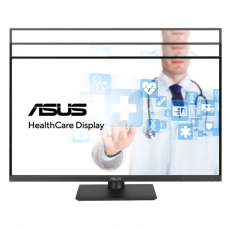 ASUS HA2441A - LED monitor - 3.6MP - colour - 24" (23.8" viewable) - 2560 x 1440 QHD - IPS - 300 cd / m² - 900:1 - 5 ms - HDMI, 2xDisplayPort, USB-C - black - 11