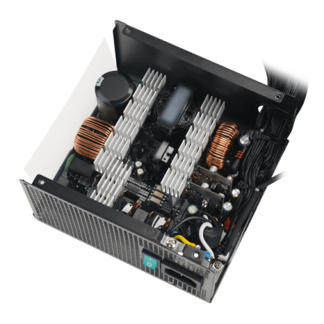 Deepcool PL750D - Power supply (internal) - ATX12V 3.1 - 80 PLUS Bronze - Cybenetics Silver - 750 Watt - active PFC - Europe - black - 7