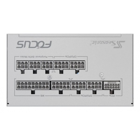 Seasonic FOCUS GX White ATX 3 (2024) 1000 - Power supply (internal) - ATX12V 3.1 /  EPS12V - 80 PLUS Gold - AC 100-240 V - 1000 Watt - white - 2