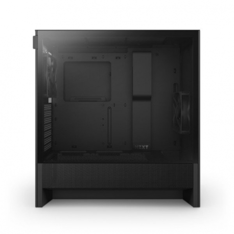 NZXT H series H5 Flow - Mid tower - extended ATX - windowed side panel (tempered glass) - no power supply - black - USB / Audio - 1