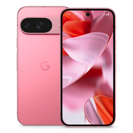 Google Pixel 9 - 5G smartphone - dual-SIM - RAM 12 GB  /  Internal Memory 128 GB - OLED display - 6.3" - 2424 x 1080 pixels (120 Hz) - 2x rear cameras 50 MP, 48 MP - front camera 10.5 MP - peony - 12