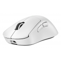Logitech G PRO X SUPERLIGHT 2 DEX - Mouse - ergonomic - right-handed - optical - 5 buttons - wireless, wired - 2.4 GHz, USB - white