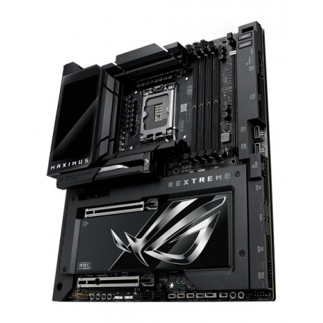 ASUS ROG MAXIMUS Z890 EXTREME - Motherboard - ATX - LGA1851 Socket - Z890 Chipset - USB4, USB 3.2 Gen 1, USB-C 3.2 Gen2, USB 3.2 Gen 2 - Wi-Fi 7, Bluetooth, 10 Gigabit LAN - onboard graphics (CPU required) - HD Audio (8-channel) - 8