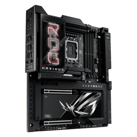 ASUS ROG MAXIMUS Z890 EXTREME - Motherboard - ATX - LGA1851 Socket - Z890 Chipset - USB4, USB 3.2 Gen 1, USB-C 3.2 Gen2, USB 3.2 Gen 2 - Wi-Fi 7, Bluetooth, 10 Gigabit LAN - onboard graphics (CPU required) - HD Audio (8-channel) - 25