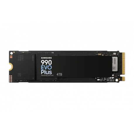 Samsung 990 EVO Plus MZ-V9S2T0 - SSD - encrypted - 4 TB - internal - M.2 2280 - PCIe 5.0 x2 (NVMe) - 256-bit AES - TCG Opal Encryption 2.0 - 0
