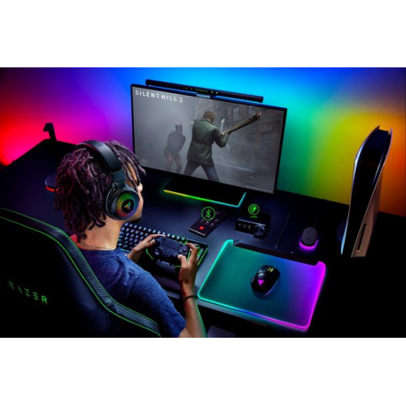 Razer Kraken V4 PRO - Headset - full size - Bluetooth  /  2.4 GHz radio frequency - wireless, wired - USB-A, 3.5 mm jack - 4