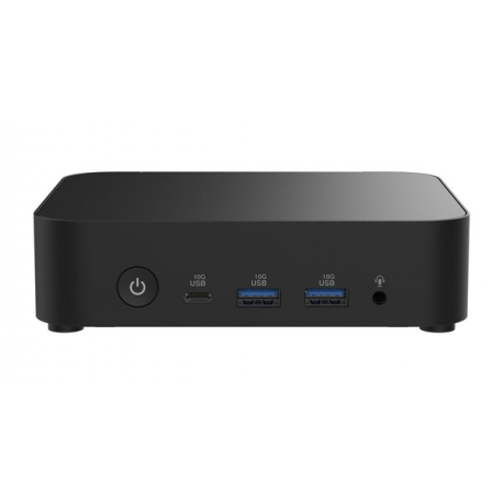 ASUS NUC 14 Essential Kit RNUC14MNK1500002 - Barebone - mini PC 1 x N-series N150 / up to 3.6 GHz - RAM 0 GB - UHD Graphics - IEEE 802.11ax (Wi-Fi 6E), Gigabit Ethernet, 2.5 Gigabit Ethernet, Bluetooth 5.3 - black - 0
