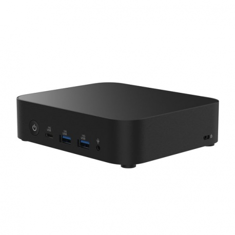 ASUS NUC 14 Essential Kit RNUC14MNK1500002 - Barebone - mini PC 1 x N-series N150 / up to 3.6 GHz - RAM 0 GB - UHD Graphics - IEEE 802.11ax (Wi-Fi 6E), Gigabit Ethernet, 2.5 Gigabit Ethernet, Bluetooth 5.3 - black - 3
