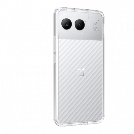 Screenor - Back cover for mobile phone - thermoplastic polyurethane (TPU), acrylic - transparent - for OnePlus Nord 4 - 0
