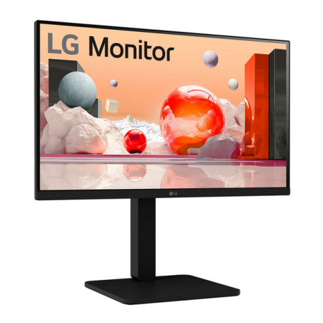 LG 24BA550-B - LED monitor - 24" (23.8" viewable) - 1920 x 1080 Full HD (1080p) @ 100 Hz - IPS - 250 cd / m² - 1300:1 - 5 ms - HDMI, VGA, DisplayPort - speakers - 6