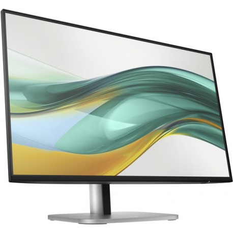 HP 524pf - Series 5 Pro - LED monitor - 24" (23.8" viewable) - 1920 x 1080 Full HD (1080p) @ 100 Hz - IPS - 350 cd/m² - 1500:1 - 5 ms - HDMI, DisplayPort - silver (stand), jet black - Smart Buy - 8