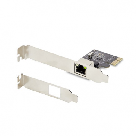StarTech.com 1-Port Gigabit PCIe Network Adapter Card, TAA Compliant - Network adapter - PCIe low profile - Gigabit Ethernet x 1 - black - TAA Compliant - 3