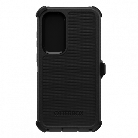 OtterBox Defender Series - Back cover for mobile phone - silicone - black - for Samsung Galaxy S24 FE - 0