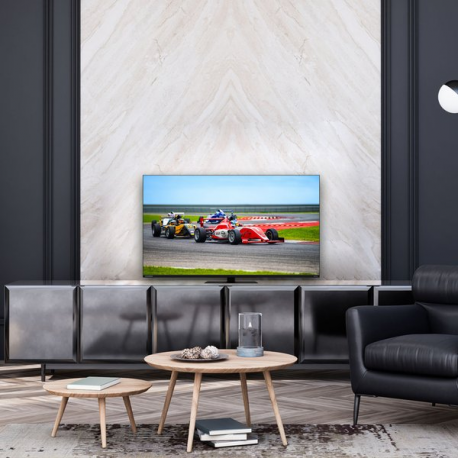 Thomson 43QG7C14 - 43" Diagonal Class LED-backlit LCD TV - QLED Pro - Smart TV - Google TV - 4K UHD (2160p) 3840 x 2160 - HDR - Direct LED, Quantum Dot - black - 1