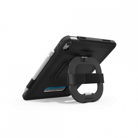 OtterBox Defender Series - Back cover for tablet - rugged - with kickstand & hand strap - black - for Apple 10.9-inch iPad (10th generation) - 6