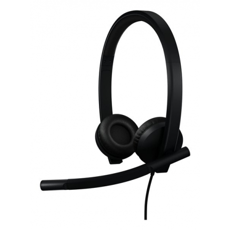 Logitech H570e - Headset - on-ear - wired - USB-C - Certified for Microsoft Teams - 0