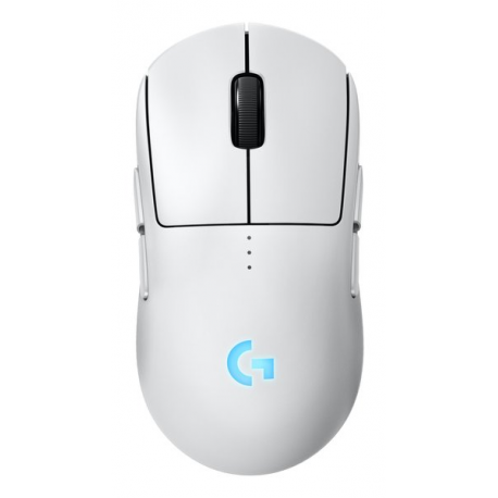 Logitech G PRO 2 - Mouse - gaming - right and left-handed - optical - 8 buttons - wireless, wired - 2.4 GHz, USB - USB Logitech LIGHTSPEED receiver - white - 0