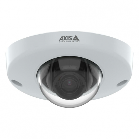 AXIS P39 Series P3905-R Mk III - Network surveillance camera - dome - indoor - vibration  /  shockproof - colour - 2 MP - 1920 x 1080 - M12 mount - fixed iris - fixed focal - LAN 10 / 100 - H.264B, H.264M, H.264H, H.265, MJPEG - PoE Plus - TAA Compliant (pack of 10) - 0