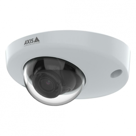 AXIS P39 Series P3905-R Mk III - Network surveillance camera - dome - indoor - vibration  /  shockproof - colour - 2 MP - 1920 x 1080 - M12 mount - fixed iris - fixed focal - LAN 10 / 100 - H.264B, H.264M, H.264H, H.265, MJPEG - PoE Plus - TAA Compliant (pack of 10) - 1