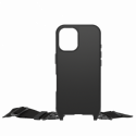 OtterBox React Series - Back cover for mobile phone - necklace - MagSafe compatibility - black - for Apple iPhone 16