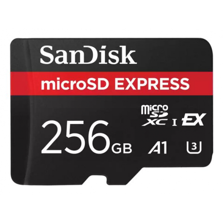 SanDisk Express - Flash memory card - 256 GB - microSDXC UHS-I - 0