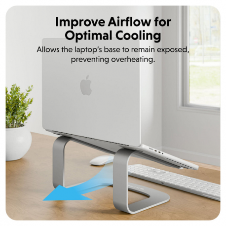 Targus HyperSpace - Notebook stand - ergonomic - 16" - space grey - 6