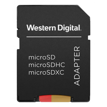SanDisk Extreme - Flash memory card (microSDHC to SD adapter included) - 2 TB - A2 / Video Class V30 / UHS-I U3 - microSDXC UHS-I - 2