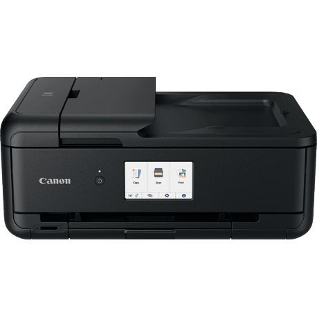 Canon PIXMA TS9550A - Multifunction printer - colour - ink-jet - A4 (210 x 297 mm), Legal (216 x 356 mm) (original) - A3 (media) - up to 15 ipm (printing) - 200 sheets - USB 2.0, LAN, Wi-Fi(n) - black - 0