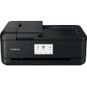 Canon PIXMA TS9550A - Multifunction printer - colour - ink-jet - A4 (210 x 297 mm), Legal (216 x 356 mm) (original) - A3 (media) - up to 15 ipm (printing) - 200 sheets - USB 2.0, LAN, Wi-Fi(n) - black