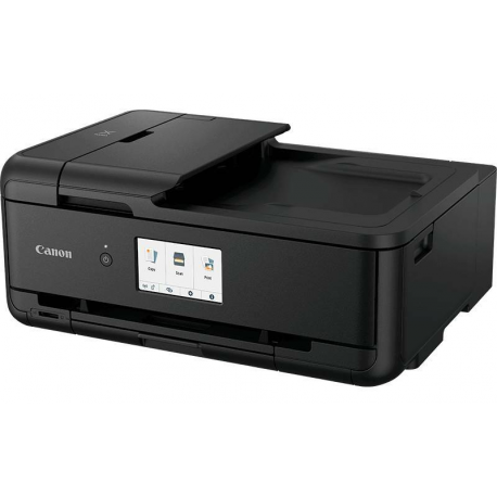 Canon PIXMA TS9550A - Multifunction printer - colour - ink-jet - A4 (210 x 297 mm), Legal (216 x 356 mm) (original) - A3 (media) - up to 15 ipm (printing) - 200 sheets - USB 2.0, LAN, Wi-Fi(n) - black - 3