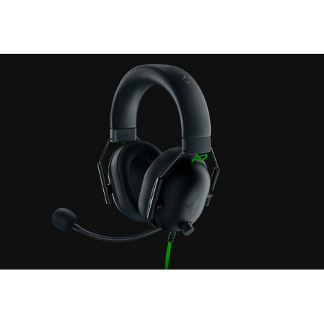 Razer BlackShark V2 X - For PlayStation - headset - 7.1 channel - full size - wired - 3.5 mm jack - noise isolating - black - Discord Certified - 3