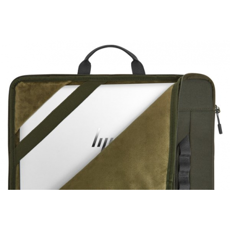 HP - Notebook sleeve - modular - 15.6" - grey, green - 3