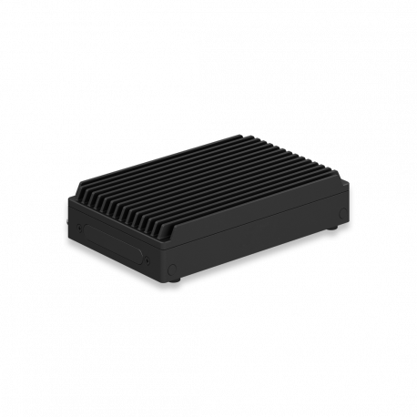 ASUS NUC 13 Rugged Tall BNUC13BRFA400B02I - Barebone - SFF 1 x Atom x7 x7425E  /  up to 3.4 GHz - RAM 0 GB - SSD - eMMC 64 GB - UHD Graphics - 2.5 Gigabit Ethernet, Gigabit Ethernet, IEEE 802.11ax (Wi-Fi 6E), Bluetooth 5.2 - black - 4