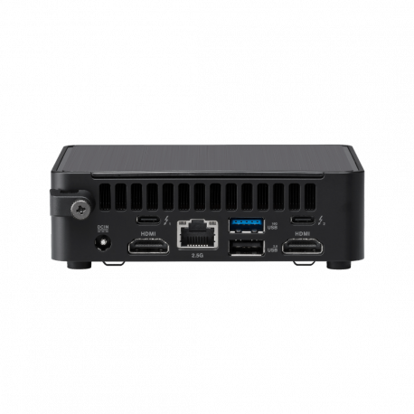 ASUS NUC 14 Pro RNUC14RVKI300002I - Barebone - mini PC - 1 x Core 3 100U  /  up to 4.7 GHz - RAM 0 GB - Intel Graphics - Gigabit Ethernet, 2.5 Gigabit Ethernet, IEEE 802.11ax (Wi-Fi 6E), Bluetooth 5.3 WLAN: - 802.11a / b / g / n / ac / ax (Wi-Fi 6E), Bluetooth 5.3 - black - 2