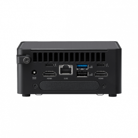 ASUS NUC 14 Pro RNUC14RVHI300002I - Barebone - mini PC - 1 x Core 3 100U  /  up to 4.7 GHz - RAM 0 GB - Intel Arc Graphics - Gigabit Ethernet, 2.5 Gigabit Ethernet, IEEE 802.11ax (Wi-Fi 6E), Bluetooth 5.3 WLAN: - 802.11a / b / g / n / ac / ax (Wi-Fi 6E), Bluetooth 5.3 - black - 2