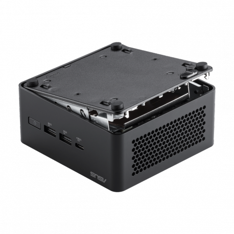 ASUS NUC 14 Pro RNUC14RVHI300002I - Barebone - mini PC - 1 x Core 3 100U  /  up to 4.7 GHz - RAM 0 GB - Intel Arc Graphics - Gigabit Ethernet, 2.5 Gigabit Ethernet, IEEE 802.11ax (Wi-Fi 6E), Bluetooth 5.3 WLAN: - 802.11a / b / g / n / ac / ax (Wi-Fi 6E), Bluetooth 5.3 - black - 13