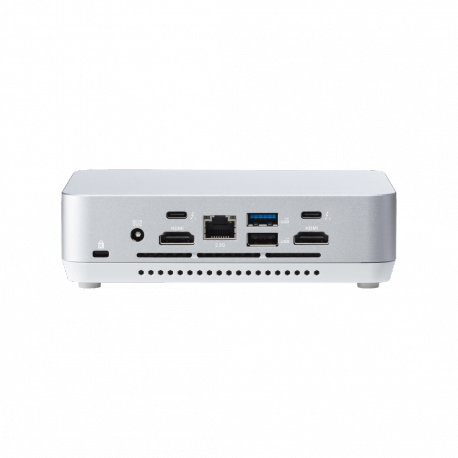 ASUS NUC 14 Pro+ RNUC14RVSU900000I - Barebone - mini PC - 1 x Core Ultra 9 185H  /  2.3 GHz - RAM 0 GB - Intel Arc Graphics - Gigabit Ethernet, 2.5 Gigabit Ethernet, IEEE 802.11ax (Wi-Fi 6E), Bluetooth 5.3 WLAN: - 802.11a / b / g / n / ac / ax (Wi-Fi 6E), Bluetooth 5.3 - silver - 1