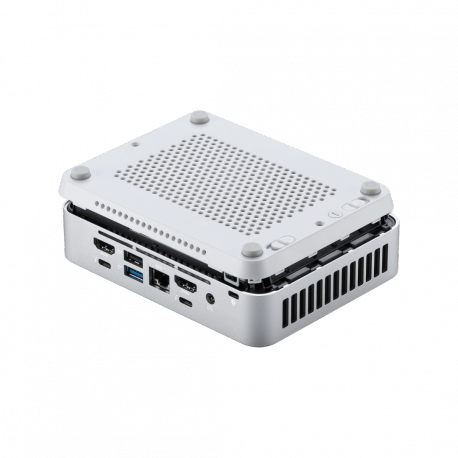 ASUS NUC 14 Pro+ RNUC14RVSU900000I - Barebone - mini PC - 1 x Core Ultra 9 185H  /  2.3 GHz - RAM 0 GB - Intel Arc Graphics - Gigabit Ethernet, 2.5 Gigabit Ethernet, IEEE 802.11ax (Wi-Fi 6E), Bluetooth 5.3 WLAN: - 802.11a / b / g / n / ac / ax (Wi-Fi 6E), Bluetooth 5.3 - silver - 10