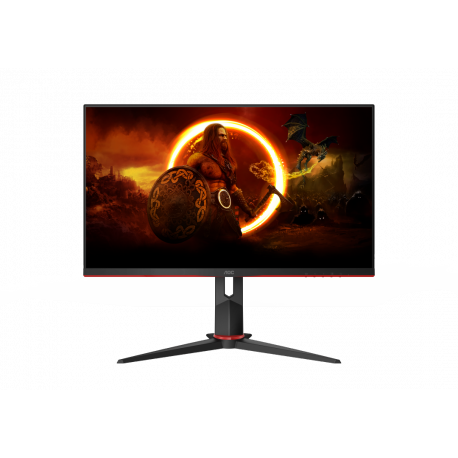 AOC Gaming 27G2ZN3 / BK - LED monitor - gaming - 27" - 1920 x 1080 Full HD (1080p) @ 280 Hz - VA - 300 cd / m² - 4000:1 - HDR10 - 0.5 ms - 2xHDMI, DisplayPort - black, red - 1