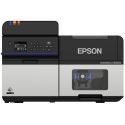 Epson ColorWorks C8000e (BK) - Label printer - colour - ink-jet - Roll (11.2 cm) - 600 x 1200 dpi - up to 300 mm/sec (mono) / up to 300 mm/sec (colour) - Gigabit LAN, USB 3.0, serial