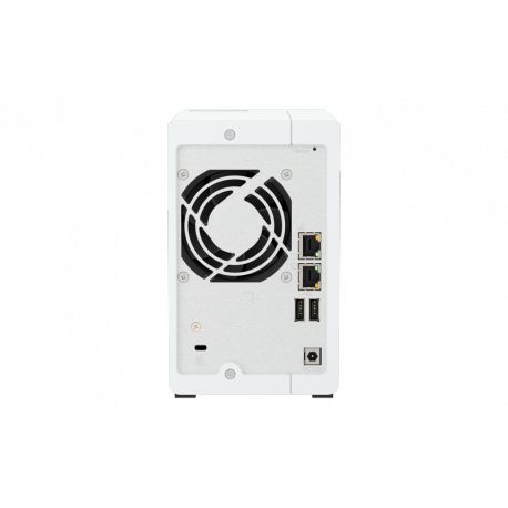 QNAP TS-216G - NAS server - 2 bays - SATA 6Gb / s - RAID JBOD, 0, 1 - RAM 4 GB - 2.5 Gigabit Ethernet - iSCSI support - 5