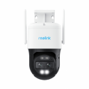 Reolink Trackmix Series W760 - Network surveillance camera - PTZ - turret - outdoor - waterproof - colour (Day&Night) - 2 x 8 MP - 3840 x 2160 - 4K - motorized - audio - wireless - Wi-Fi - LAN 10 / 100 - H.264, H.265 - DC 12 V