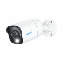 Reolink RLC-810A - Network surveillance camera - bullet - outdoor - weatherproof - colour (Day&Night) - 8 MP - 3840 x 2160 - 4K - fixed focal - audio - LAN 10 / 100 - H.265 - DC 12 - 48 V  /  PoE