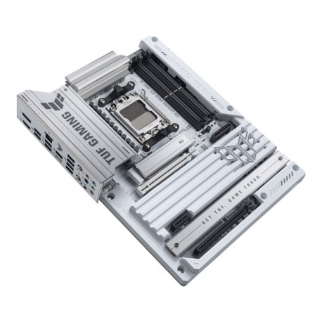 ASUS TUF GAMING B850-BTF WIFI W - Motherboard - ATX - Socket AM5 - AMD B850 Chipset - USB-C 3.2 Gen 2x2, USB-C 3.2 Gen2, USB 3.2 Gen 2, USB 3.2 Gen 1, USB4 - Wi-Fi 7, 2.5 Gigabit LAN, Bluetooth - onboard graphics (CPU required) - HD Audio (8-channel) - 2