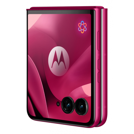 Motorola RAZR 60 Ultra - 5G smartphone - dual-SIM - RAM 16 GB  /  Internal Memory 512 GB - pOLED display - 7" - 2992 x 1224 pixels (165 Hz) - 2x rear cameras 50 MP, 50 MP - front camera 50 MP - pantone cabaret - 7