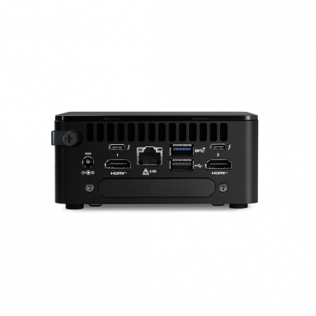 ASUS NUC 13 PRO RNUC13ANHI500002I - Barebone - mini PC - 1 x Core i5 1340P  /  1.9 GHz - RAM 0 GB - Intel Iris Xe Graphics - Gigabit Ethernet, 2.5 Gigabit Ethernet, Bluetooth 5.2, IEEE 802.11ax (Wi-Fi 6E) WLAN: - Bluetooth 5.2, 802.11a / b / g / n / ac / ax (Wi-Fi 6E) - black - 1