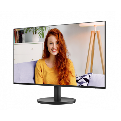 AOC Basic-line 24B3HA2 - LED monitor - 24" (23.8" viewable) - 1920 x 1080 Full HD (1080p) @ 100 Hz - IPS - 250 cd / m² - 1 ms - HDMI, VGA - speakers - black - 1